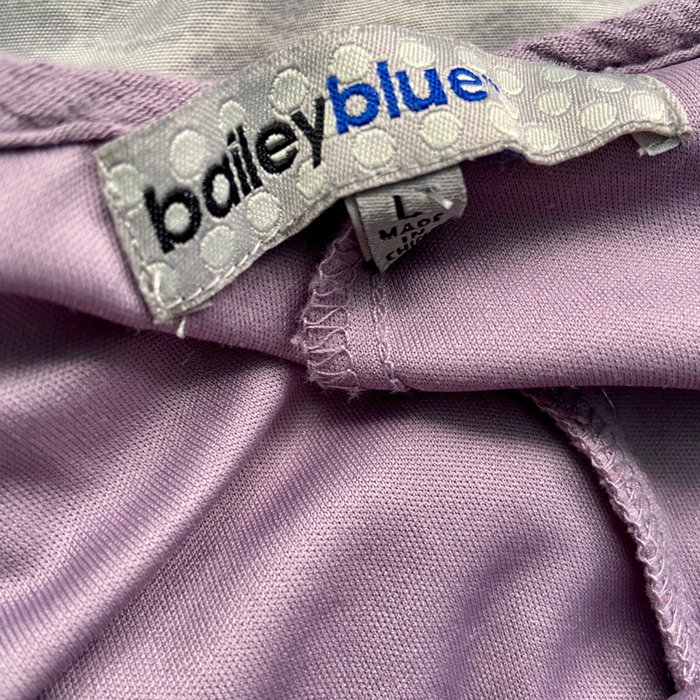 Bailey Blue Off the Shoulder Dress